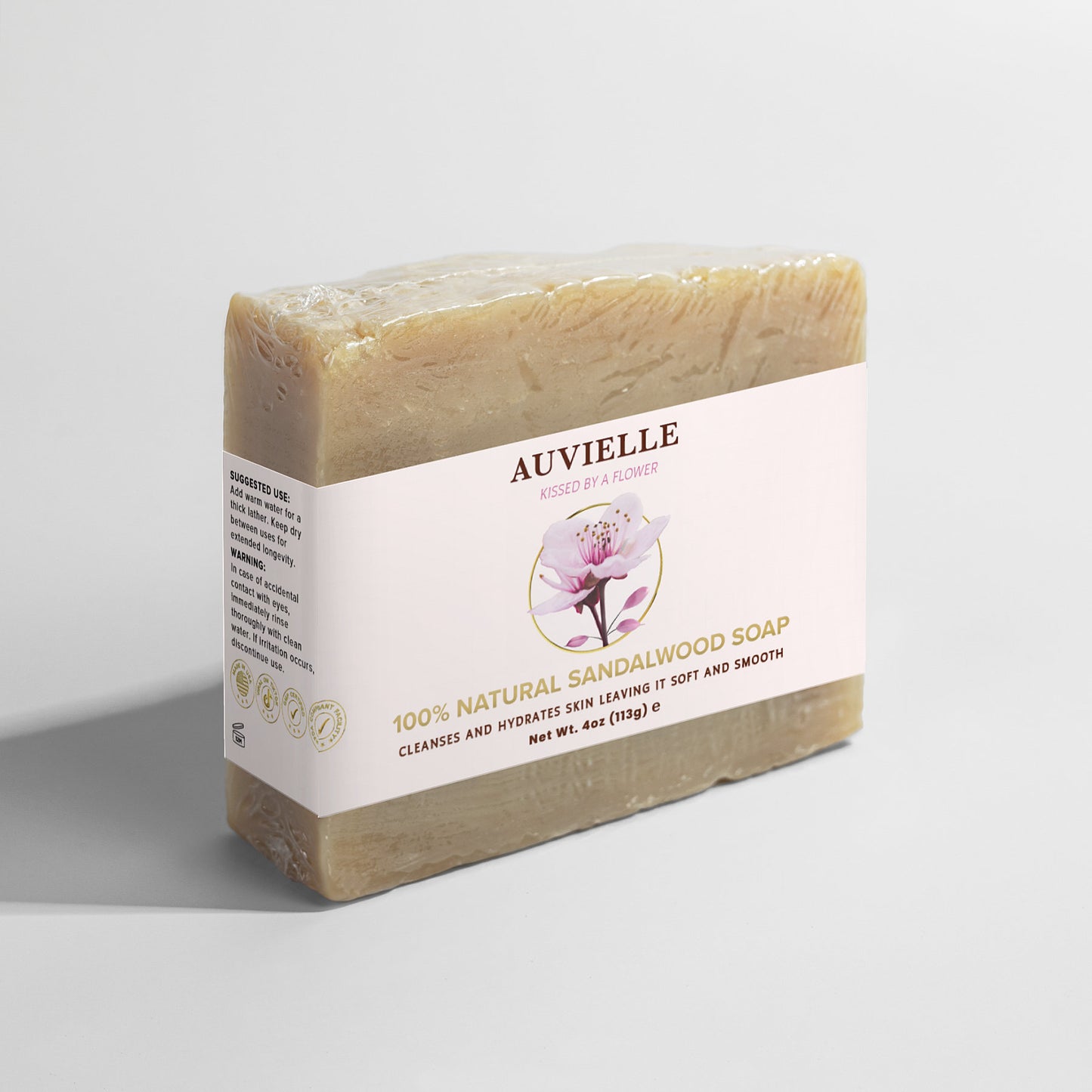 100% Natural Sandalwood Soap