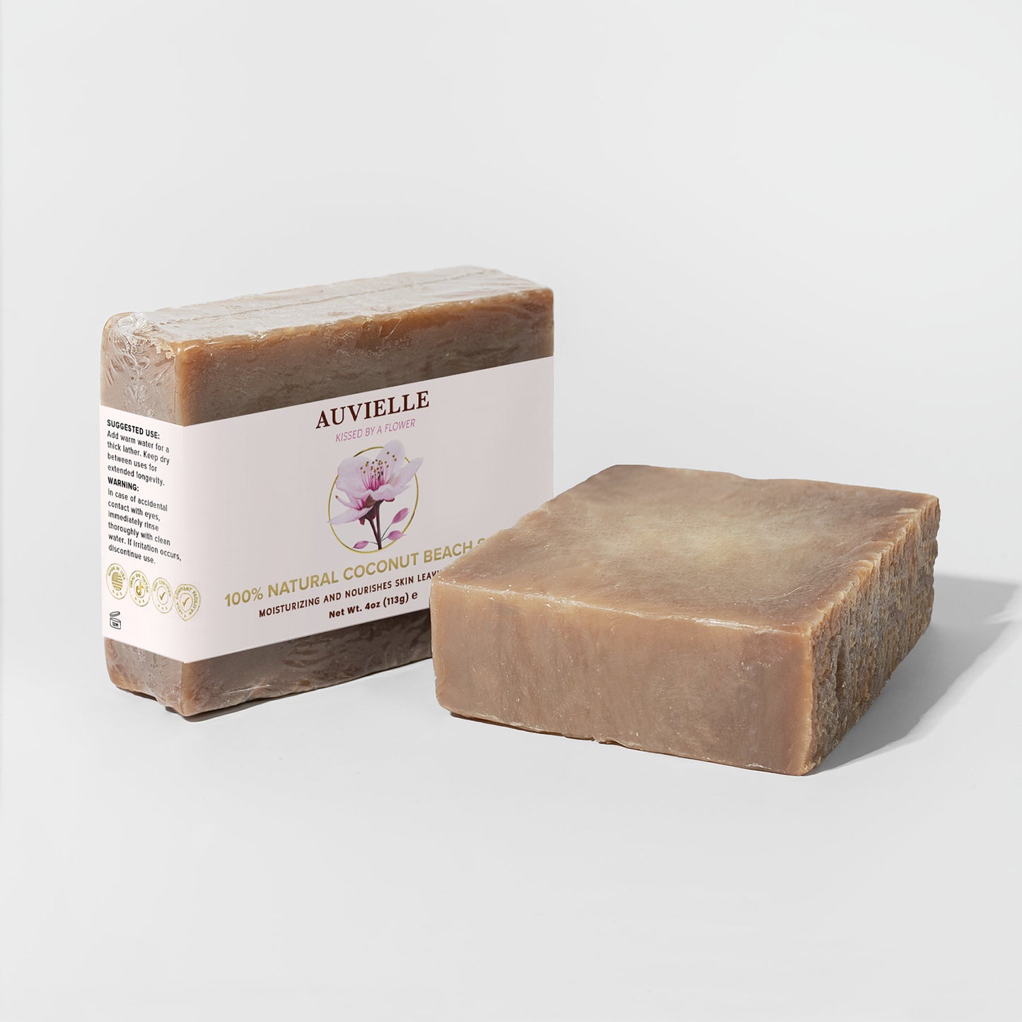100% Natural Coconut Beach Soap