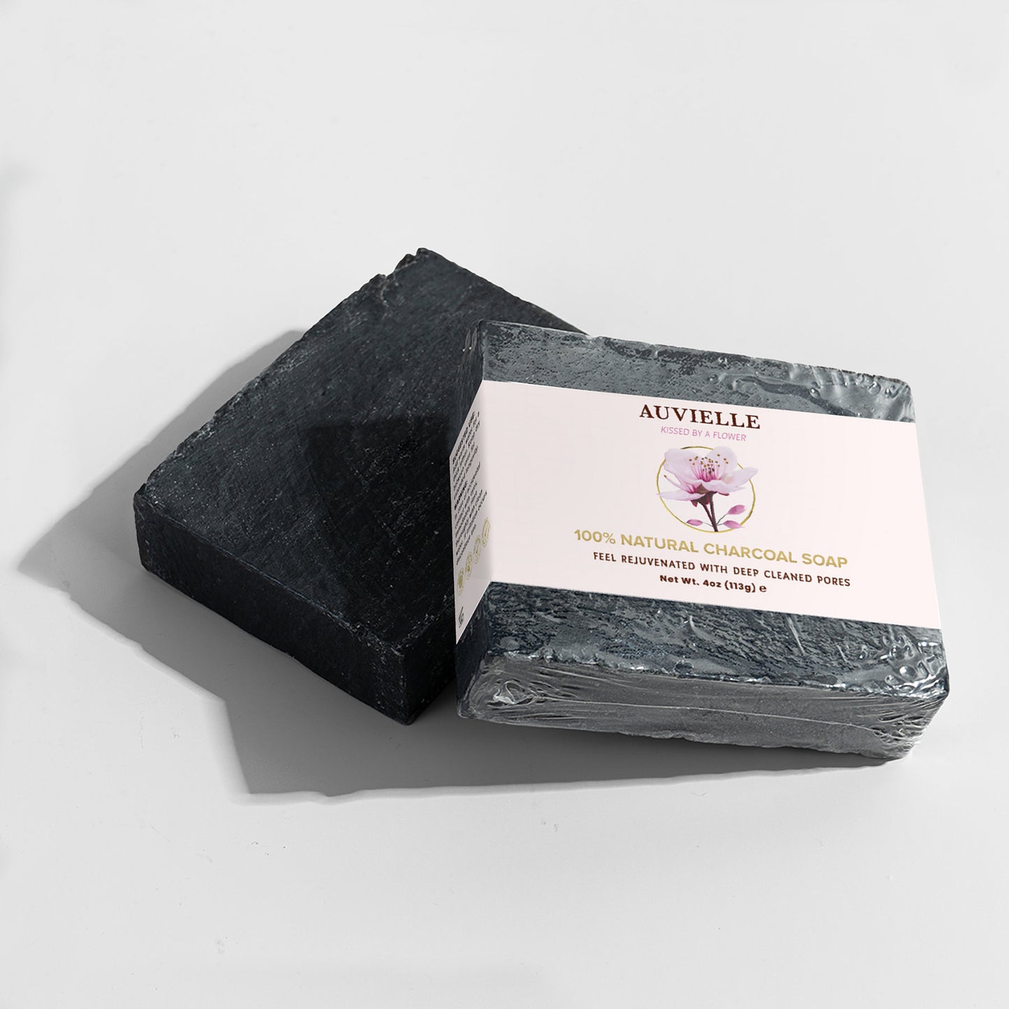 100% Natural Charcoal Soap