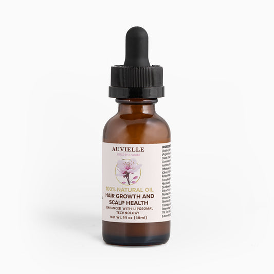 100% Natural Hair Oil for Scalp Health and Hair Growth