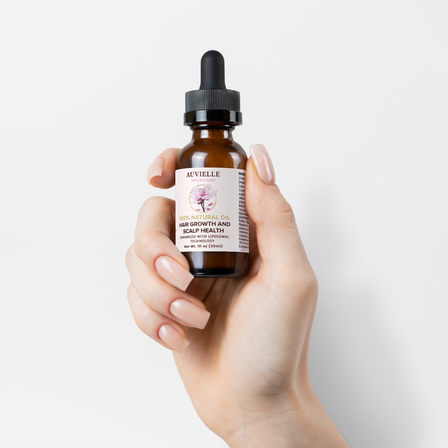 100% Natural Hair Oil for Scalp Health and Hair Growth