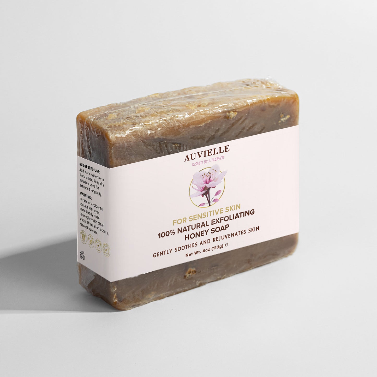 100% Natural Exfoliating Honey Soap