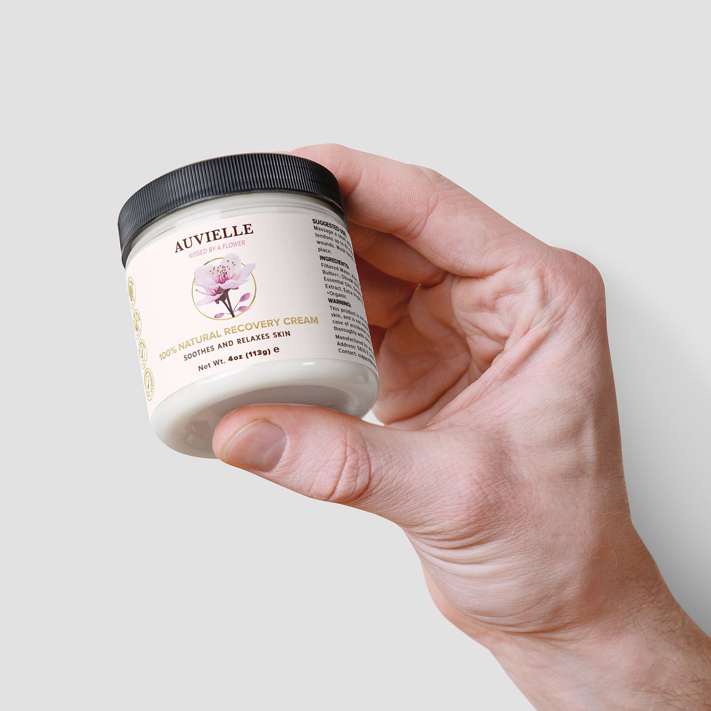 100% Natural Recovery Cream