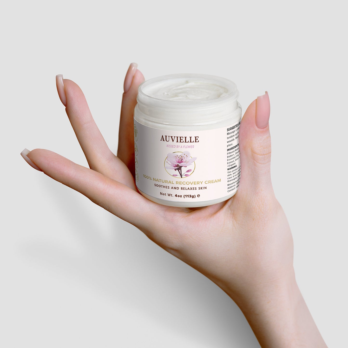 100% Natural Recovery Cream