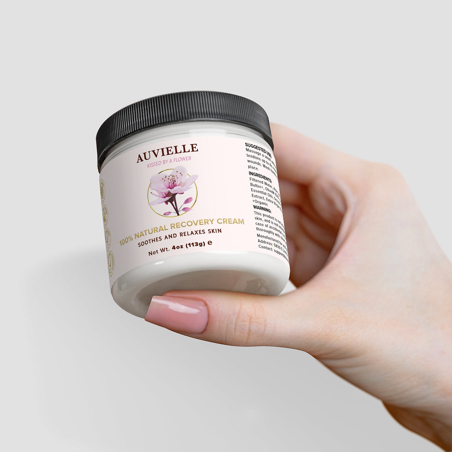 100% Natural Recovery Cream