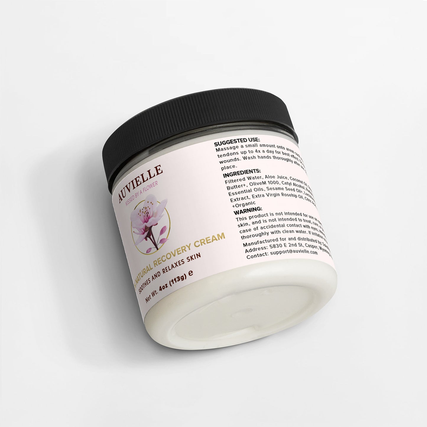 100% Natural Recovery Cream