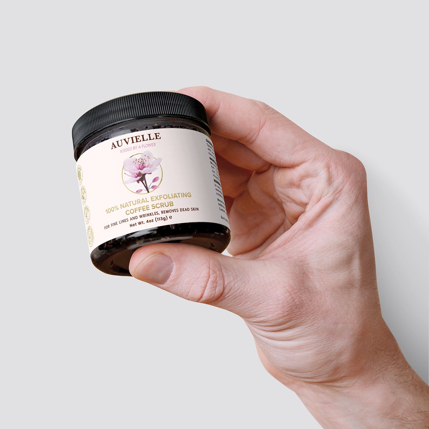 100% Natural Exfoliating Coffee Scrub