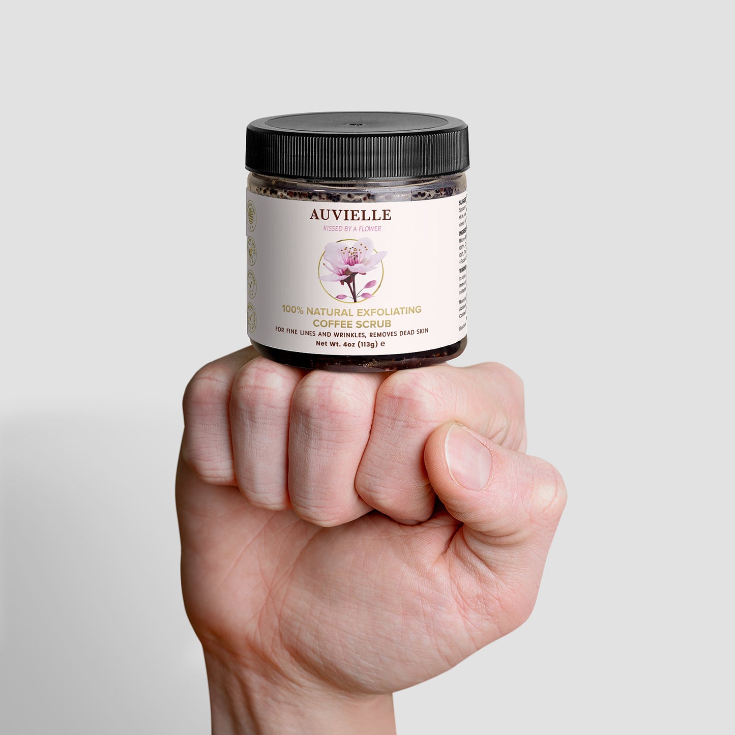 100% Natural Exfoliating Coffee Scrub