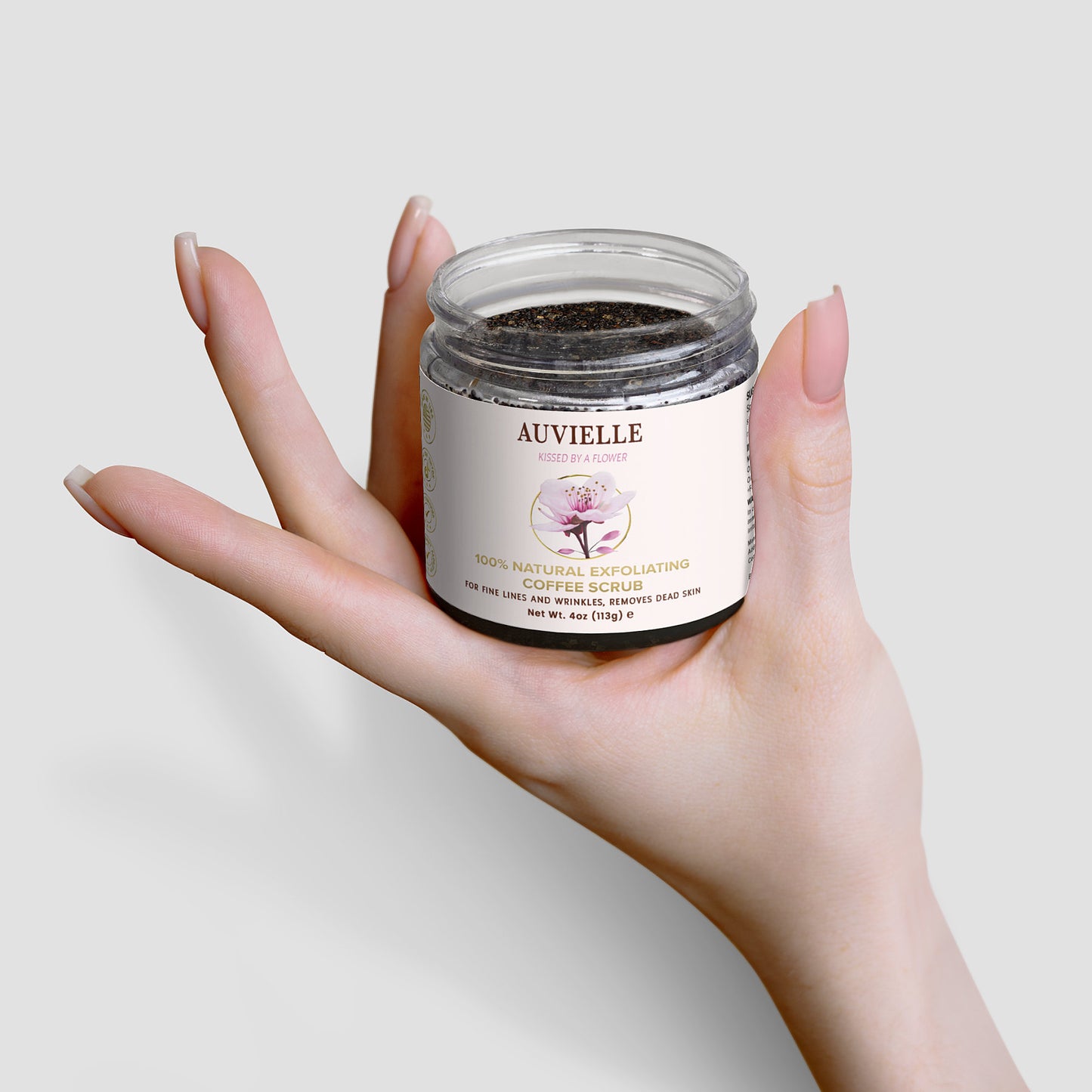 100% Natural Exfoliating Coffee Scrub