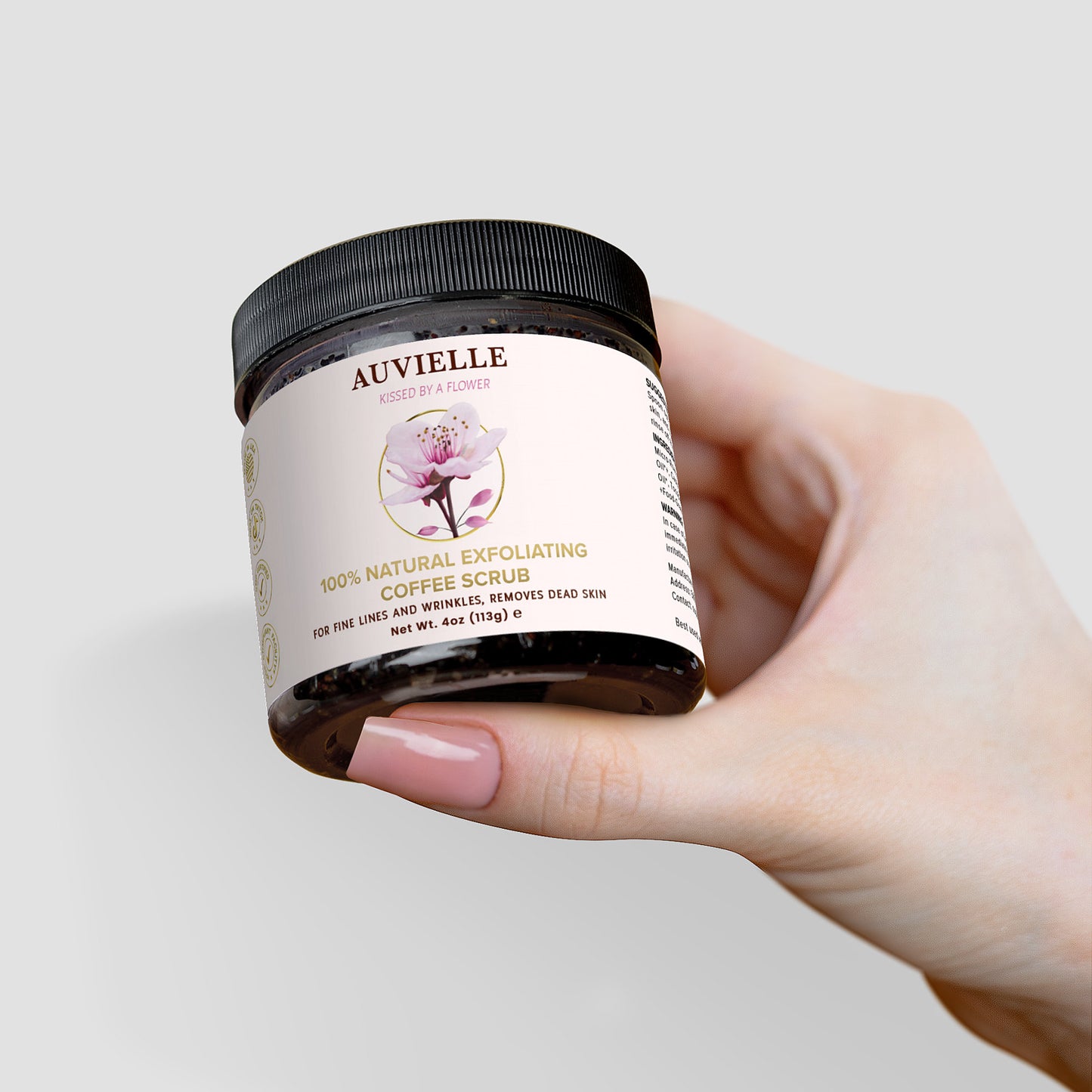 100% Natural Exfoliating Coffee Scrub