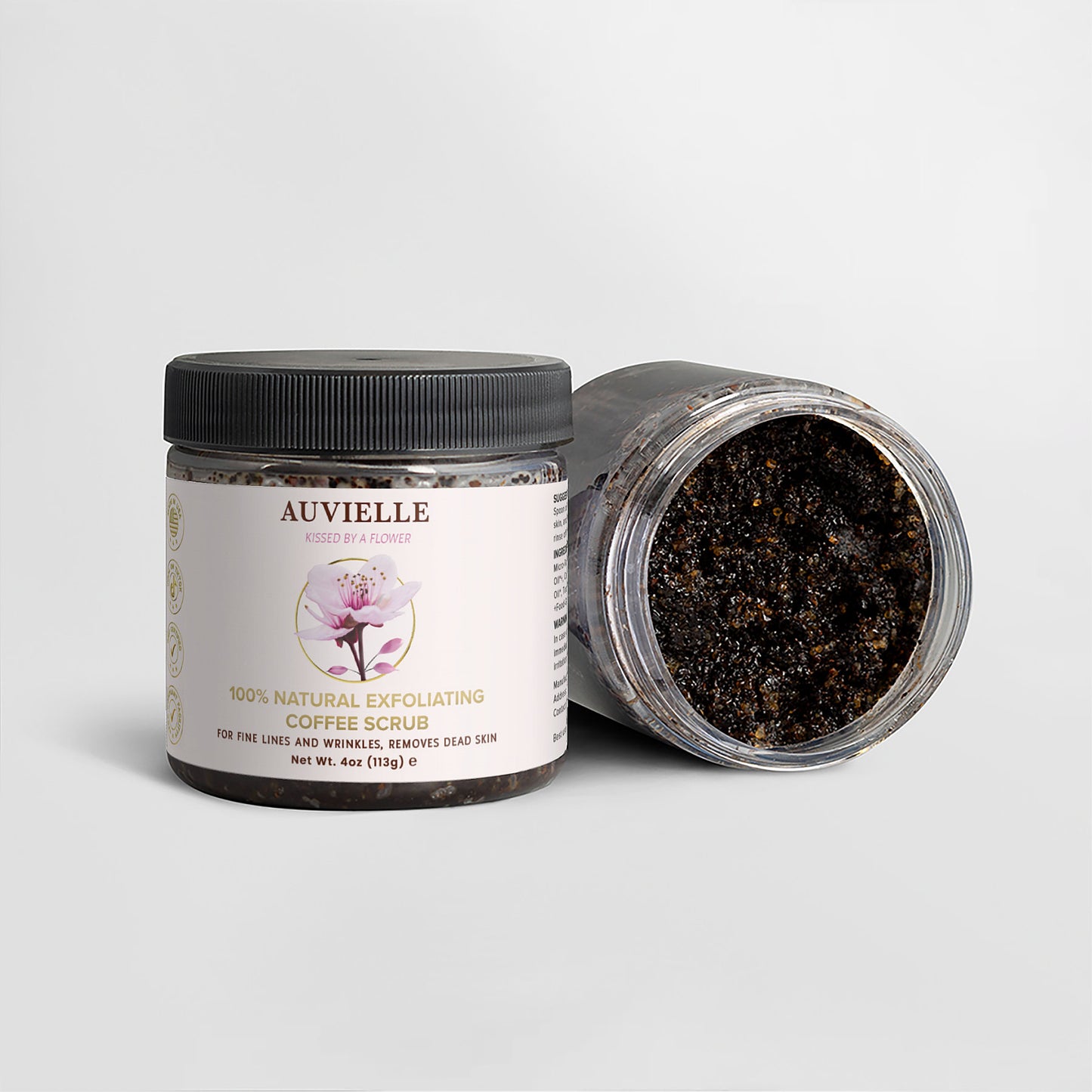 100% Natural Exfoliating Coffee Scrub