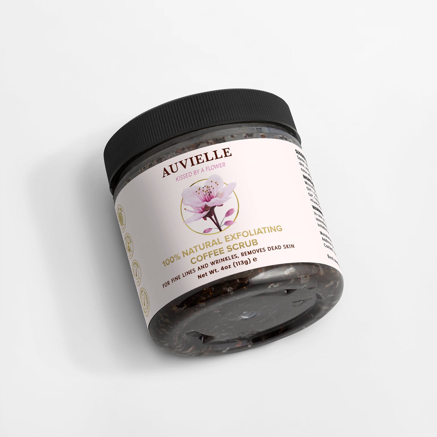 100% Natural Exfoliating Coffee Scrub