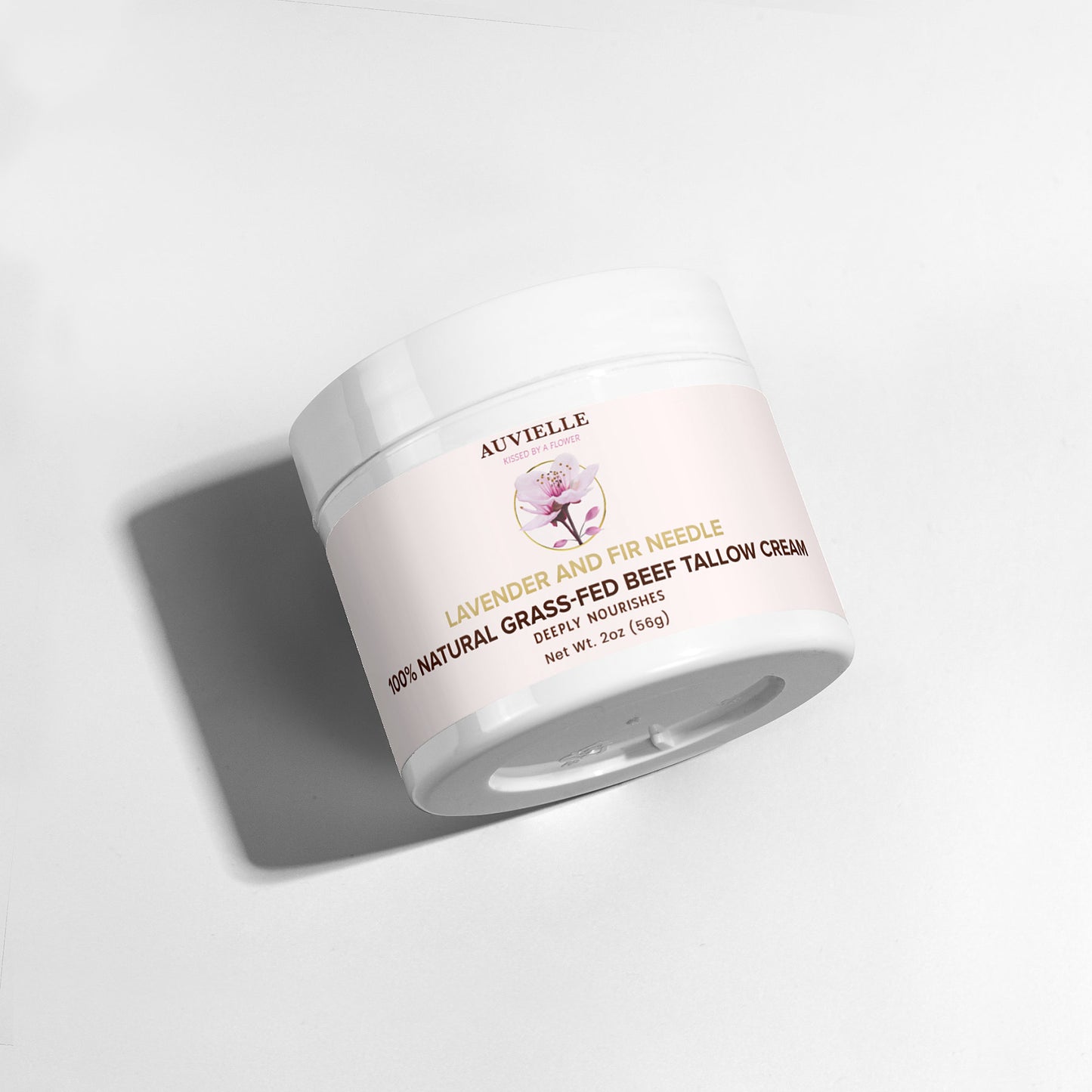 100% Natural Grass-Fed Beef Tallow Cream (Lavender and Fir Needle)