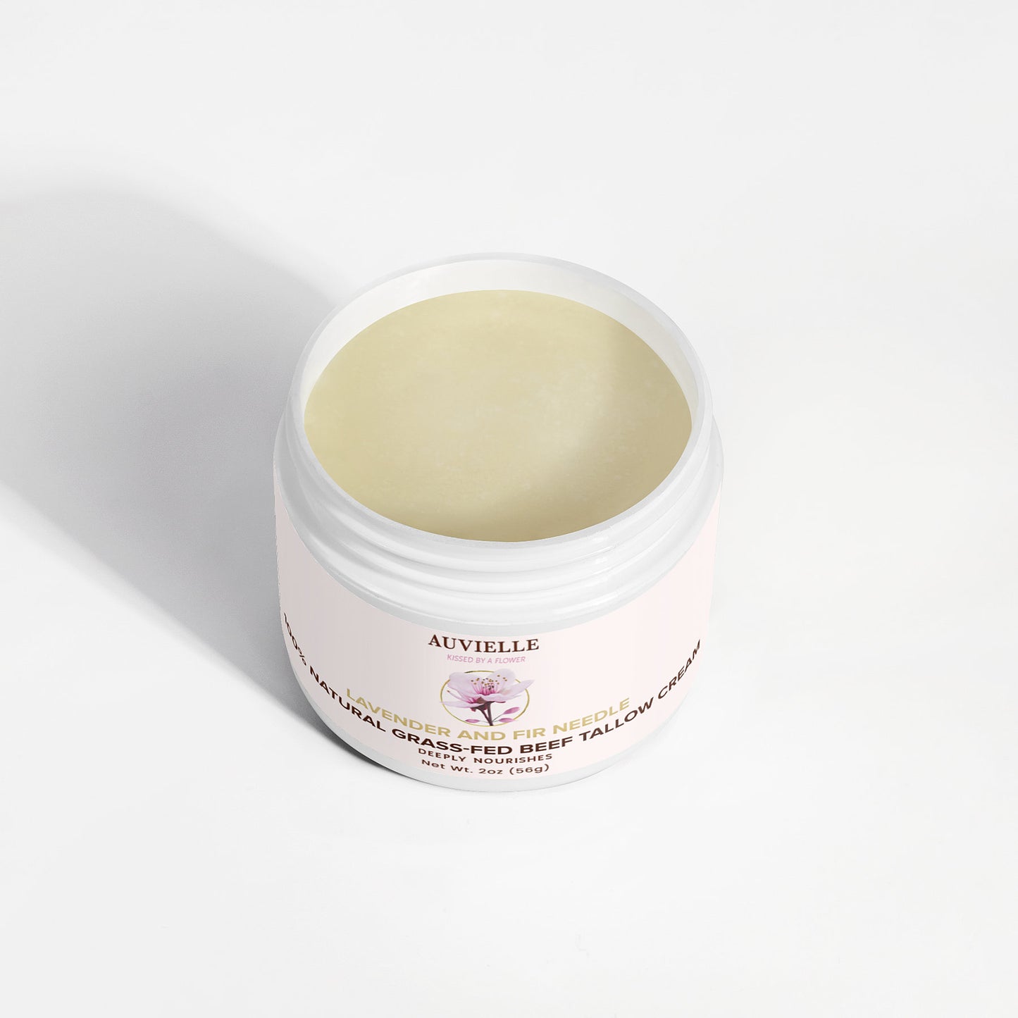 100% Natural Grass-Fed Beef Tallow Cream (Lavender and Fir Needle)