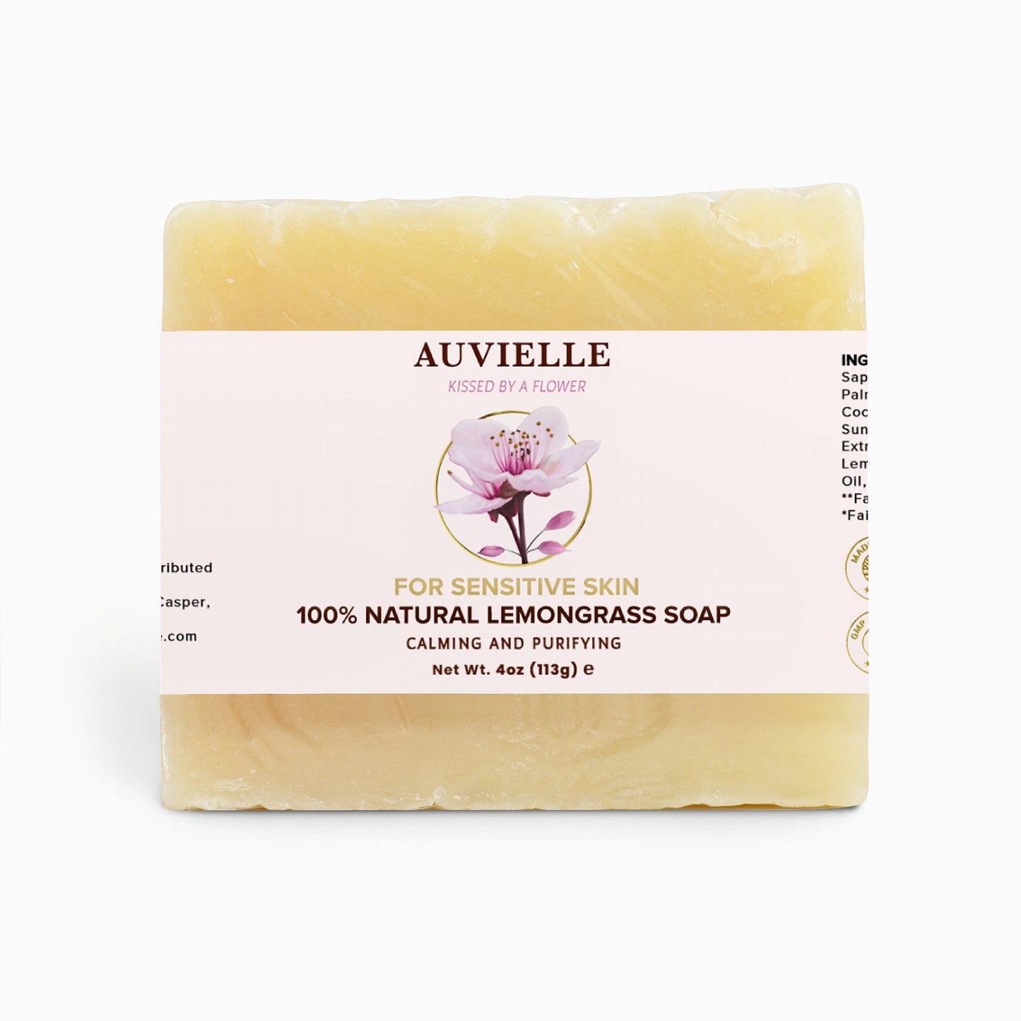 100% Natural Lemongrass Soap