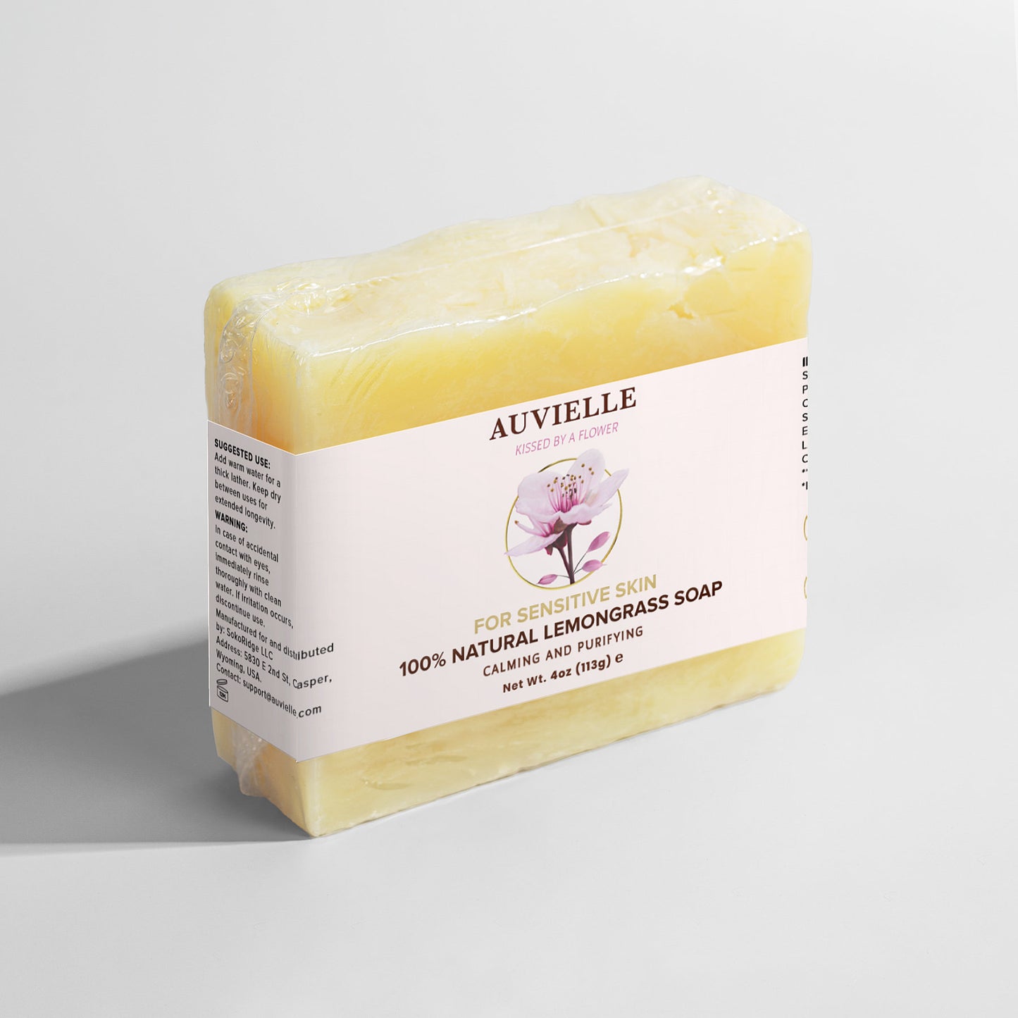 100% Natural Lemongrass Soap