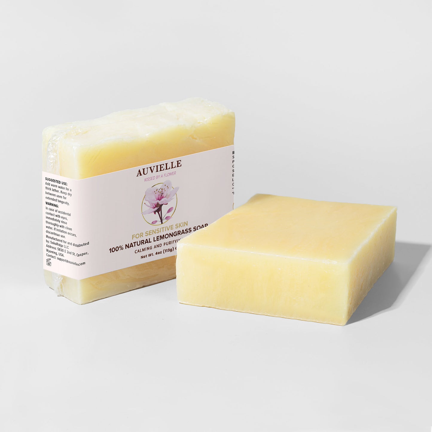 100% Natural Lemongrass Soap