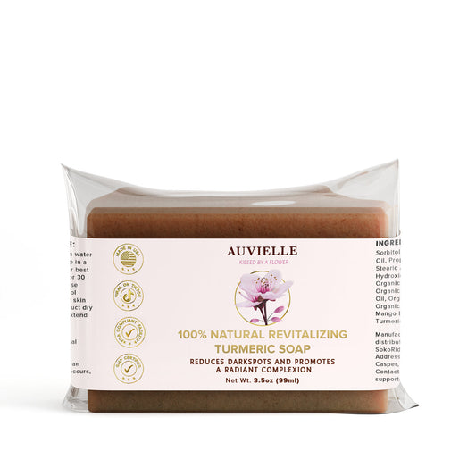 100% Natural Revitalising Turmeric Soap