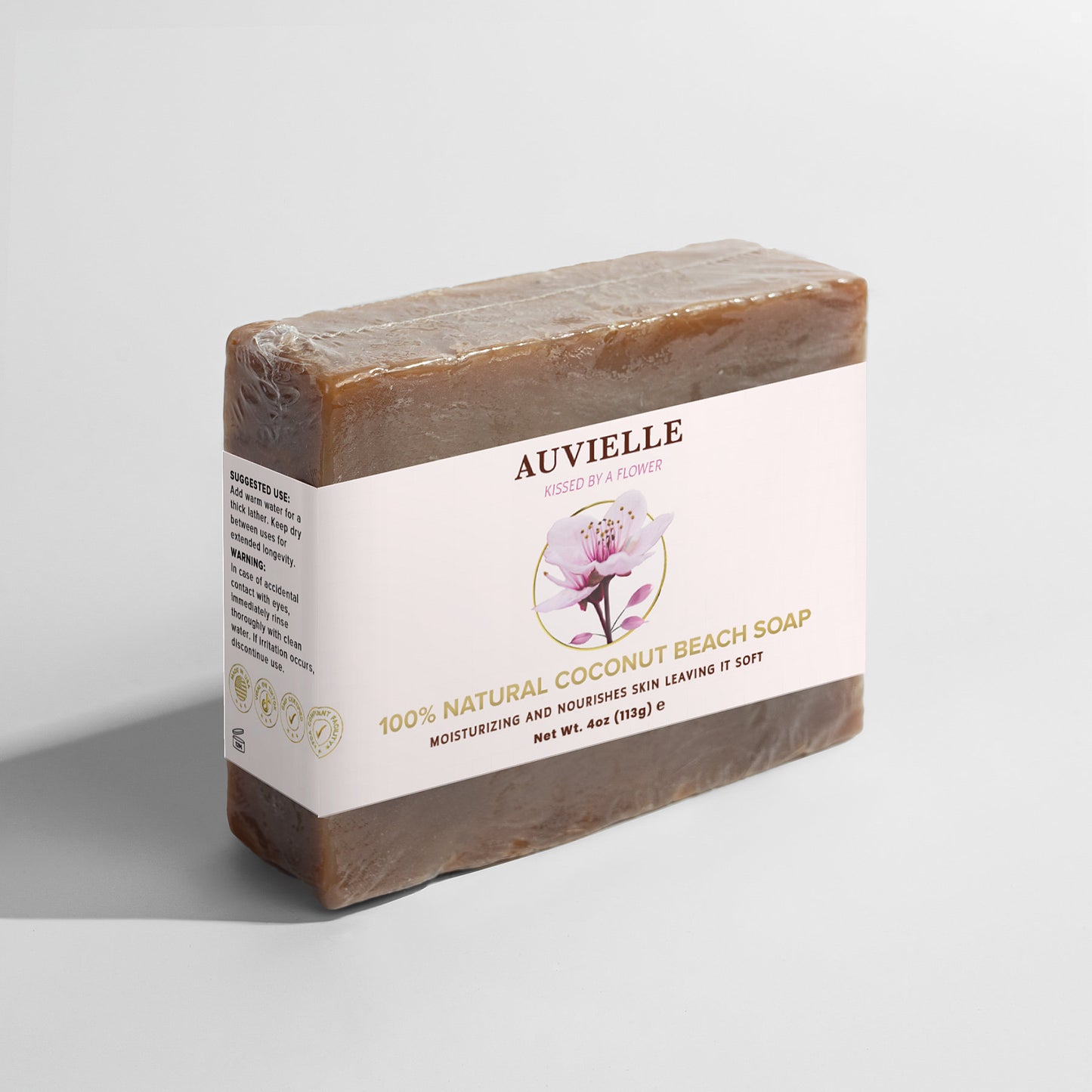 100% Natural Coconut Beach Soap