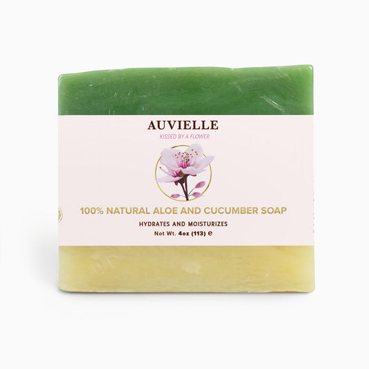 100% Natural Aloe and Cucumber Soap